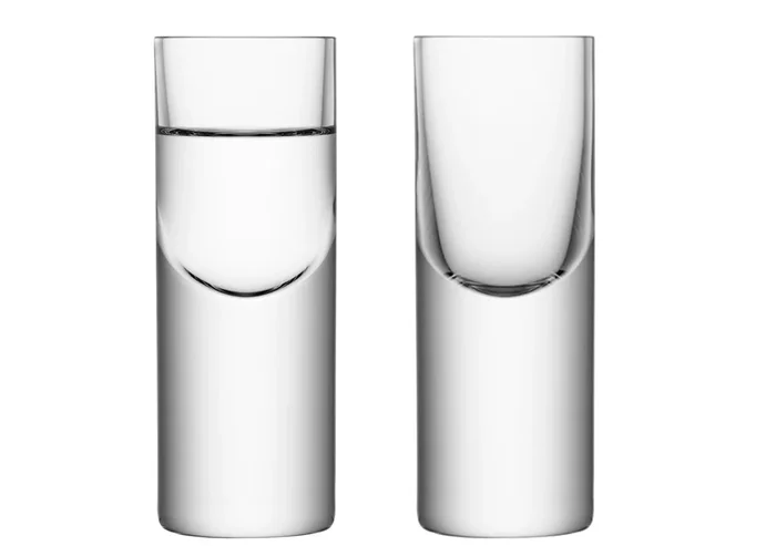2 Set Boris Wodkaglas 50ml – Clear