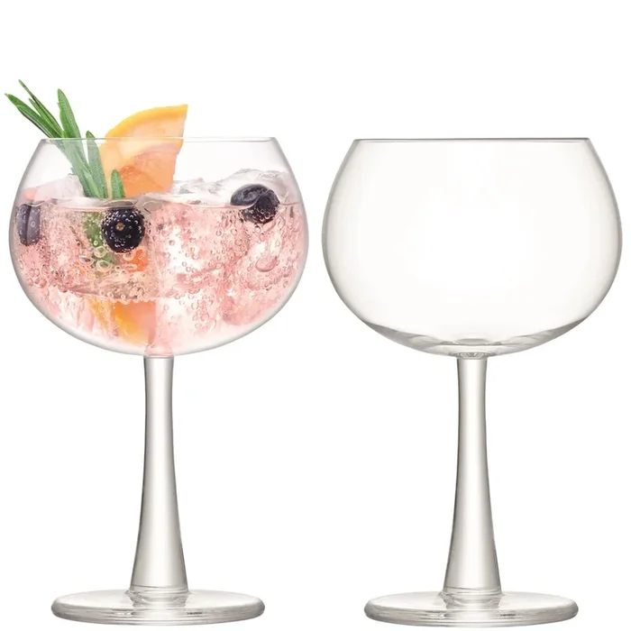 2 Set Gin Balloon Glass 420ml – Clear