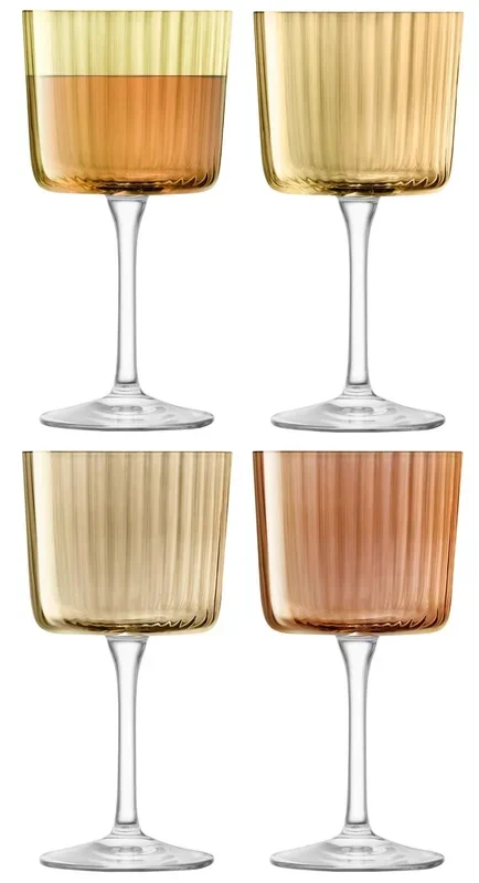 4 Gems Set Gems Verres à vin 250 ml Bernstein Assortiment.