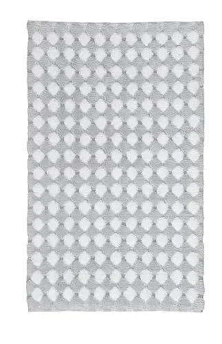 4036146360 Merida Tapis de Bain Coton Gris 60 x 100 x 0,2 cm