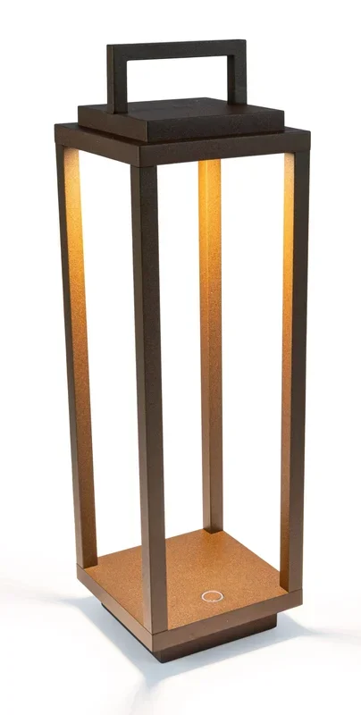 Abert Lampe Resort Maxi rechargeable, rouille