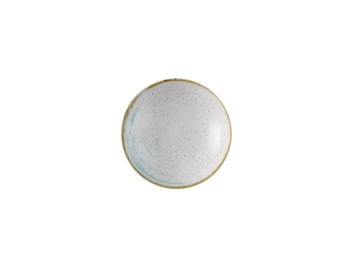 Accents stonècastes assiette de coupé d’oeuf de canard profond 18,2 cm