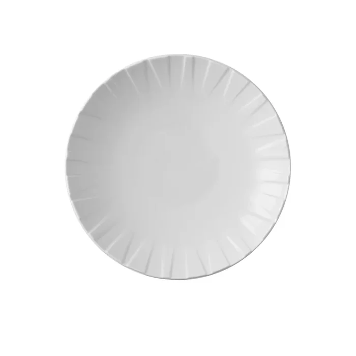 Alchimie abstraite blanche Coup Schelle 27.1cm