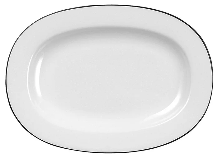 Alchimie mono platte ovale avec jante 20,3 cm
