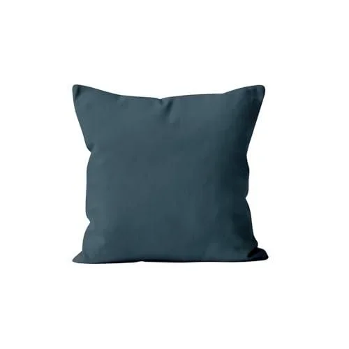Alix Coussin déhoussable Polyester Bleu Celadon 60×60 cm