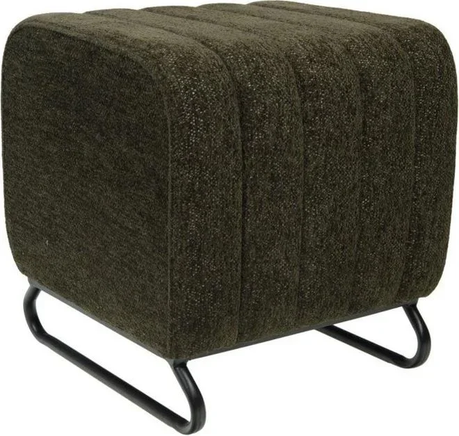 Amadeus – Tabouret Eli kaki Marron