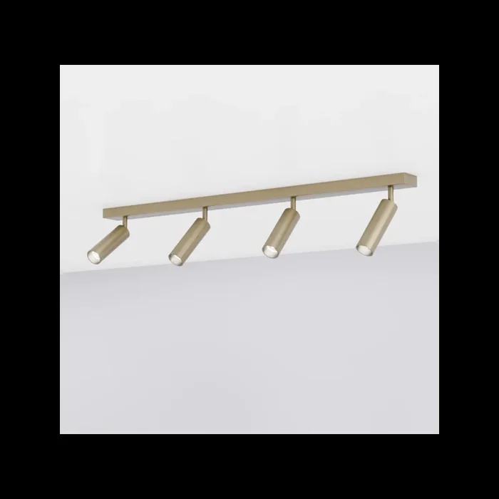 Amarcords Ciccio – spot en saillie – 90 x 6,0 x 2,5 cm – 6W LED GU10 inclus – brutanium