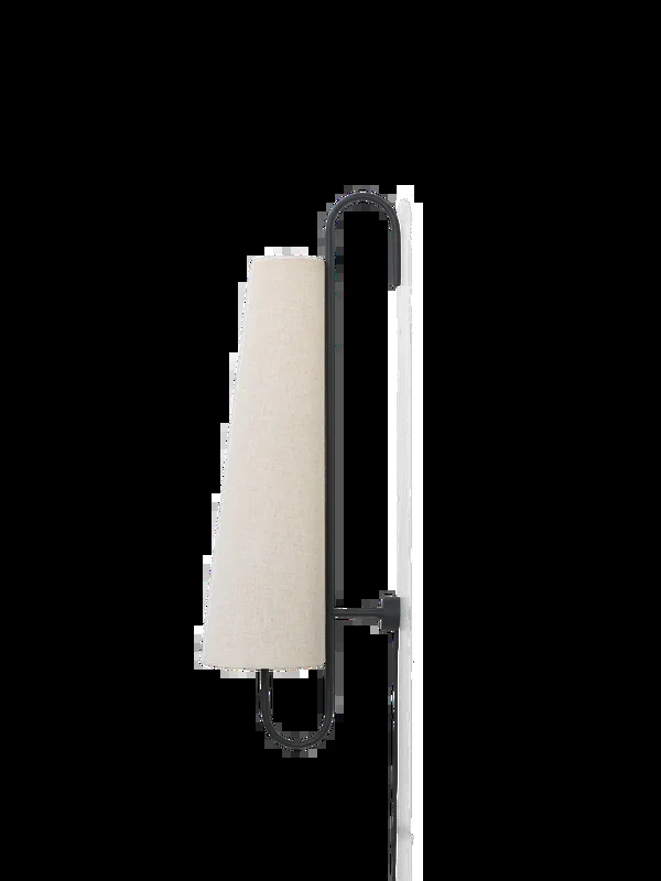 Ancora Wall Lamp – Black/Natural