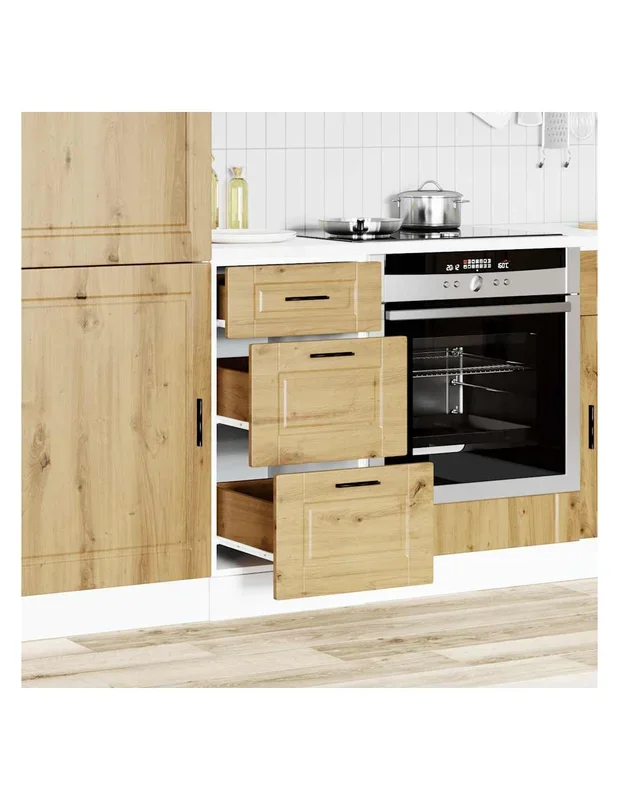 Armoire De Cuisine Chêne Artisanal 40x46x81,5 cm
