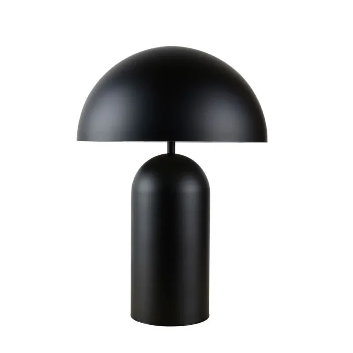 Artdelight Best – lampe à poser – Ø 25 x 34,5 cm – noir/blanc