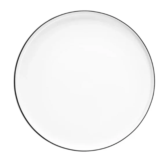 Assiette à pain D14,5cm – Ligne noire – Asa Sélection