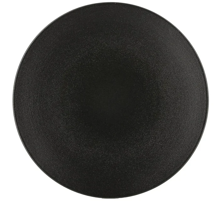 Assiette alimentaire équinoxe, Ø 28 cm, h: 3,3 cm, noir