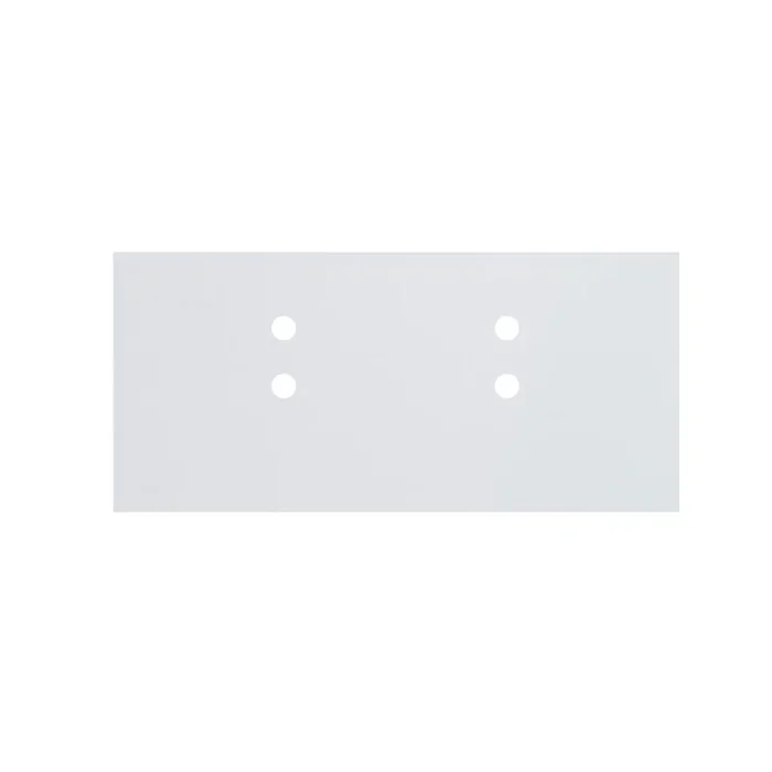 Assiette en bois Troyes – Blanc – 120 cm