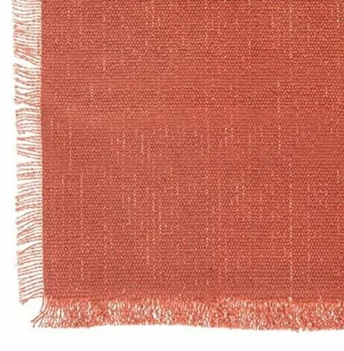 Atmosphera – Nappe Maha – Coton – Rose Terracotta – 250×150 cm
