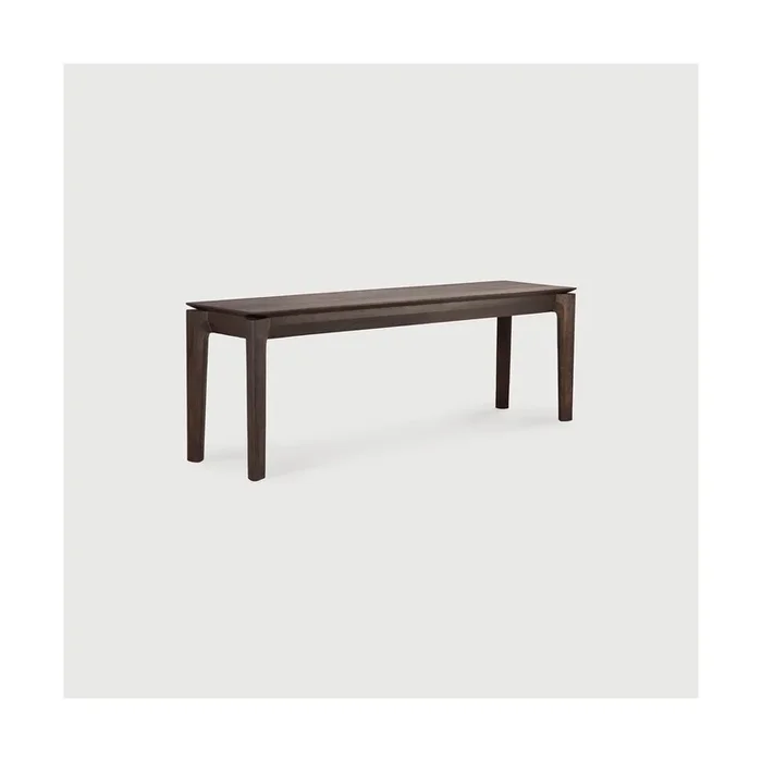 Banc Bok en chêne brun L 126 CM Ethnicraft