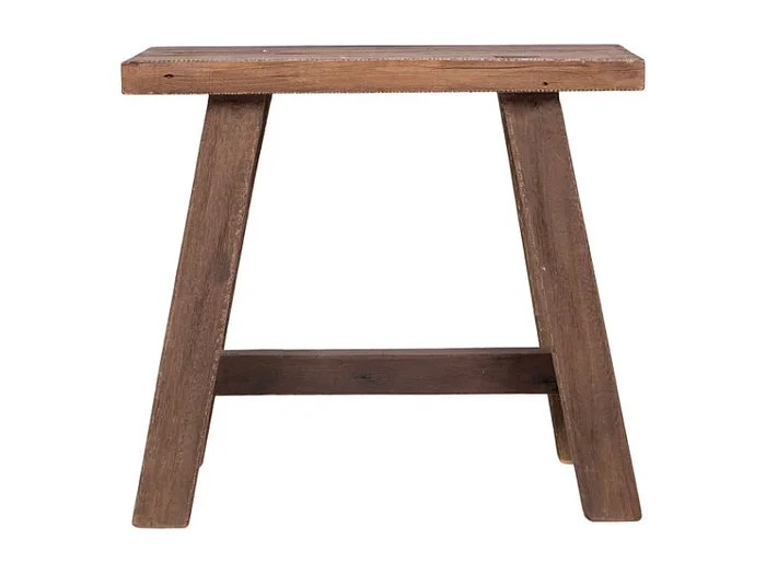 Barcelona – Tabouret en teck H45cm – Couleur – Naturel