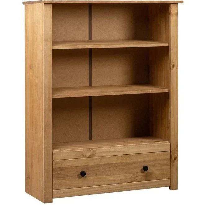 Bibliothèque 80x35x110 cm Bois de pin massif Assortiment Panama Vidaxl