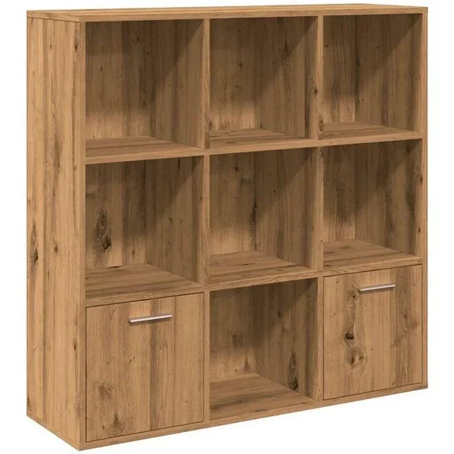 Bibliothèque chêne artisanal 98x29x97,5 cm bois dingénierie Vidaxl