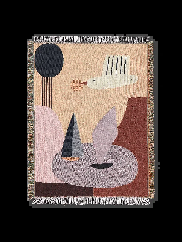Bird Tapestry Blanket