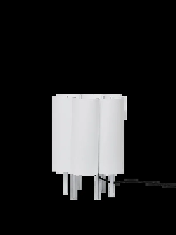 Boe Table Lamp – Silver/Natural