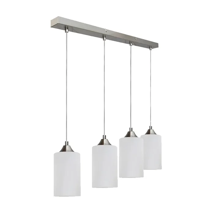 Bosco Mix Pendant 4xE27 Max.60W Satin / Transparent PVC / White