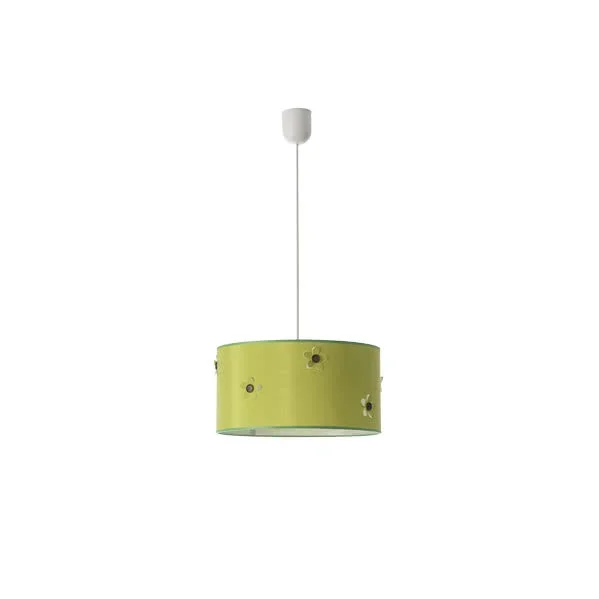 BOTON suspension 1xE27 textile vert