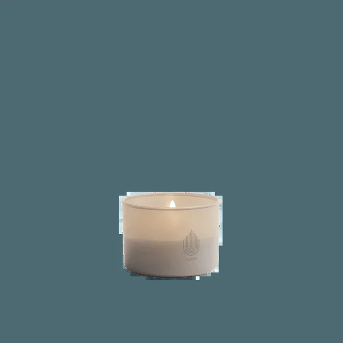 Bougie en verre LED CANDLE Sandstone