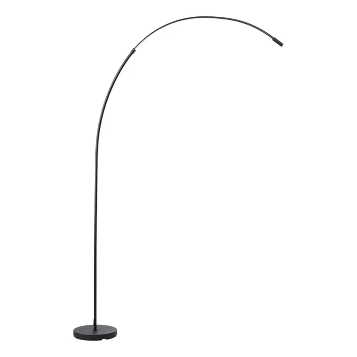 Brilliant – Lampadaire tactile à intensité variable BOW LED/14W/230V 3000/4000/6500K noir