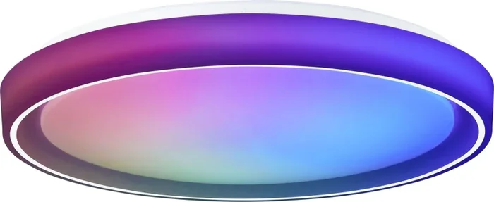 Brilliant – Plafonier RGBW à intensité variable FLOCO LED/34W/230V 3000-6500K d. 49,5 cm blanc + Télécommande