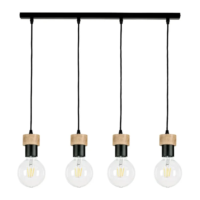 Britop Lighting Clarte 4L plafonnier à suspension linéaire E27, L 76cm