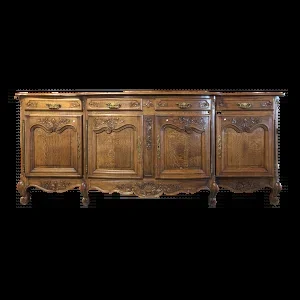 Buffet Enfilade de style Louis XV en chêne