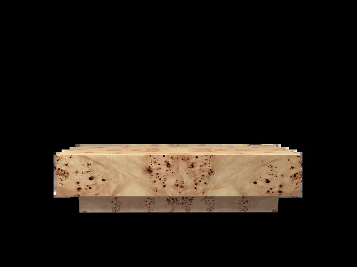 Burl Coffee Table – Natural