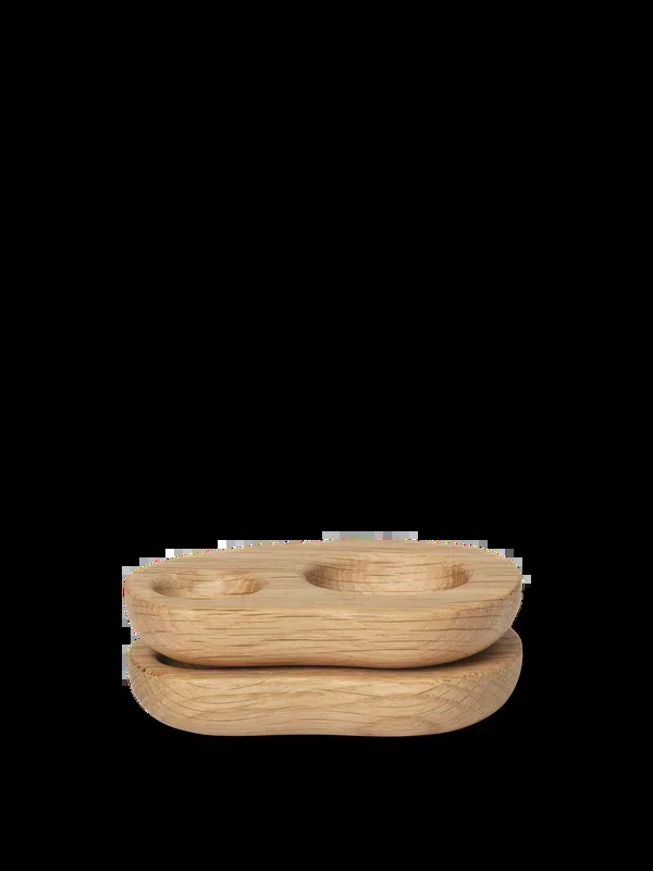 Cairn Egg Holder – Set of 2 – Oak