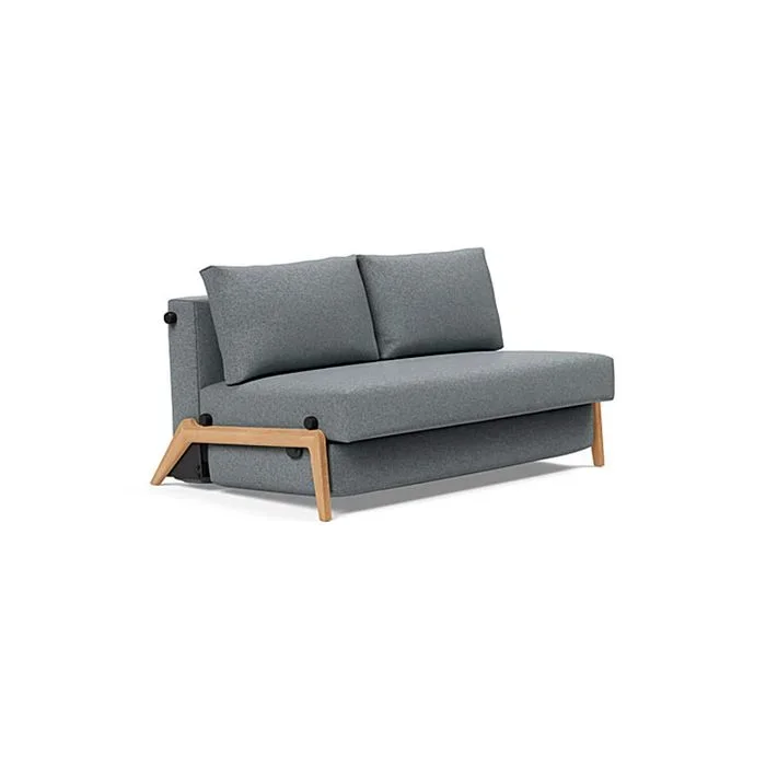 Canapé-lit de Innovation LivingILB 500 160 Sofa Bed Lacquered Oak – Black Label