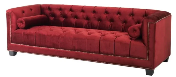 Casa Padrino designer sofa red – luxury collection