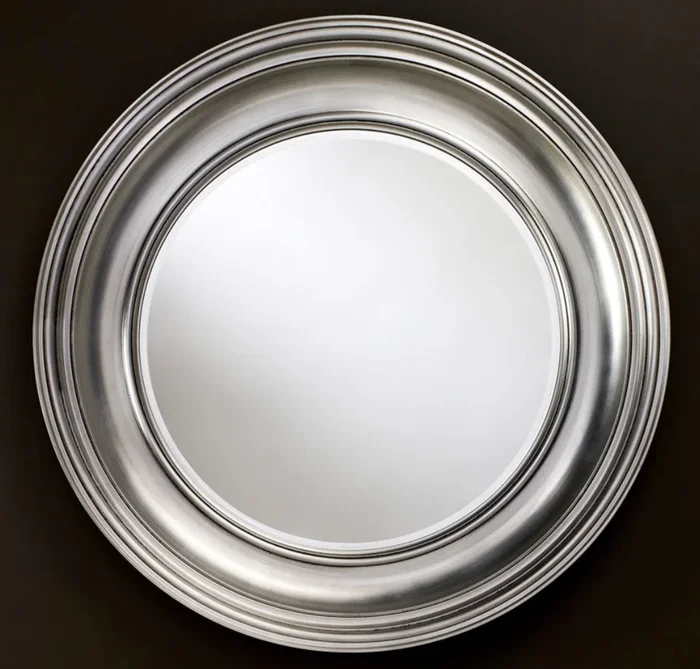 Casa Padrino luxe salon miroir argent Ø 102 cm – Miroir Mural Salon