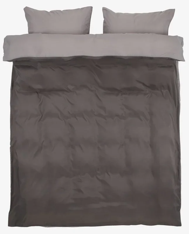 CATERINABasicParure de lit CATERINA Micro 240×220 gris