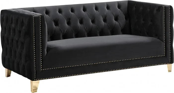 Causeuse en velours Michelle