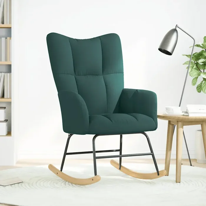 CHAISE A BASCULE TISSU