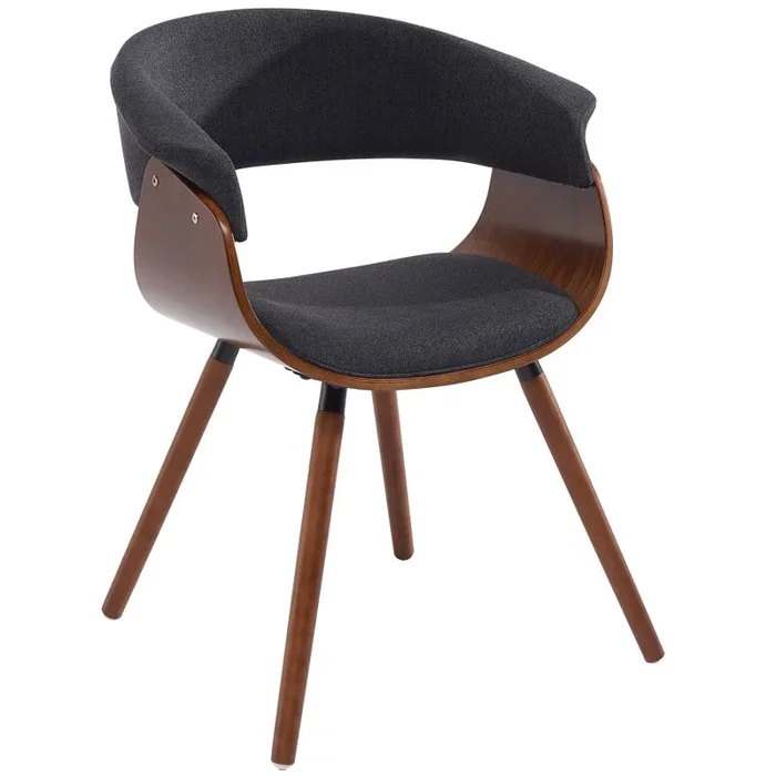 Chaise d’appoint/de salle à manger Holt en anthracite