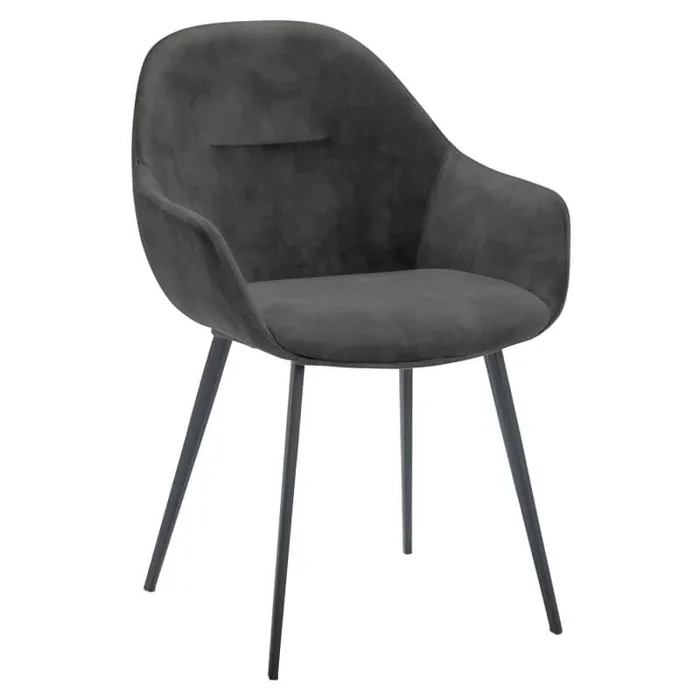Chaise De Café, Restaurant Et Horeca En Velours – Tera – Hunter