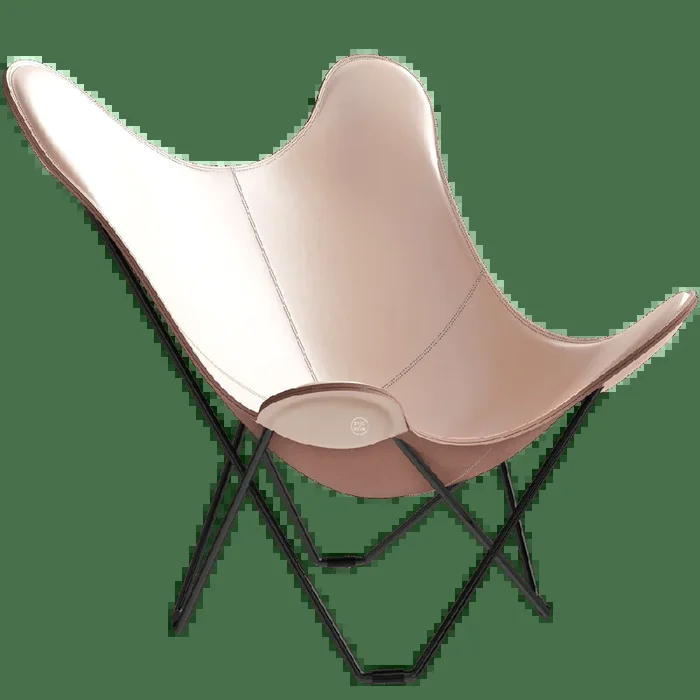CHAISE HUÎTRE D’EXTÉRIEUR PAPILLON CUERO