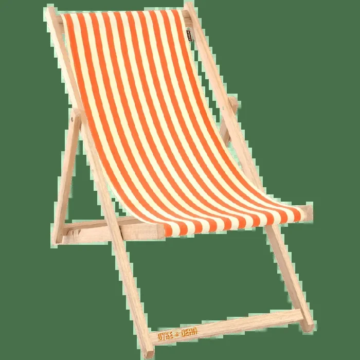 CHAISE TERRAIN SANS BRAS RAYURES COULEURS
