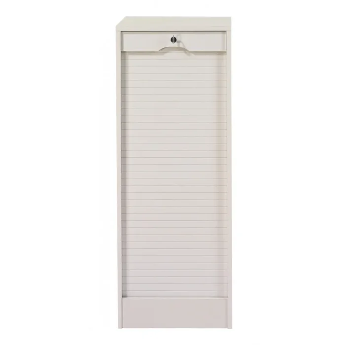 Classeur à rideau contemporain H 108 cm Hilda