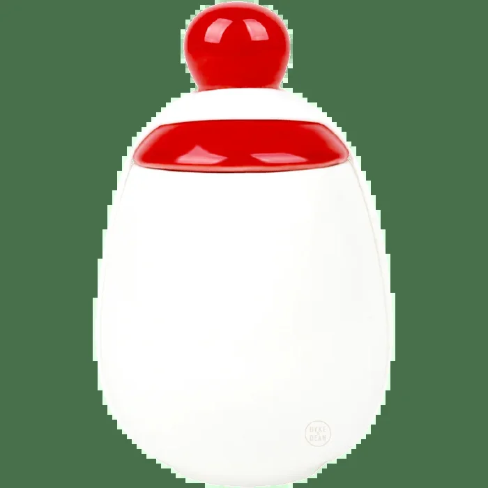 CØDDLER D’ŒUFS EN PORCELAINE ROUGE