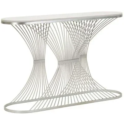 Console en métal Stripe 120 x 35 x 79 cm