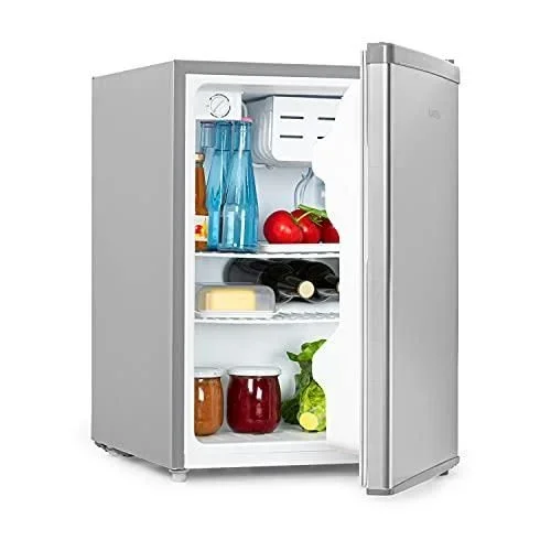 Cool Kid – Réfrigérateur à boissons, mini-réfrigérateur, mini-bar, 66 litres, classe defficacité énergétique E, 109 kWh/an, sur pied, 45x63x51 cm (LxH Gris