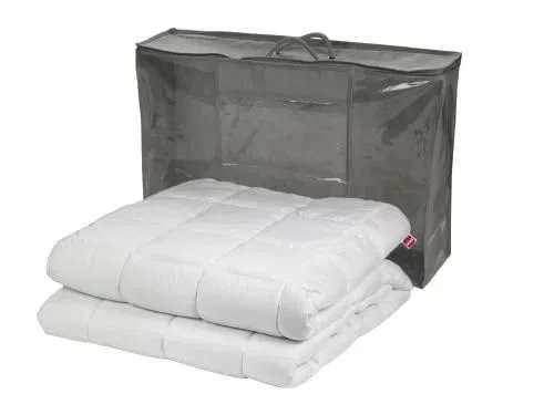 Couette Lestée – Effet dApaisement – Enveloppe Microfibre Douce – Lavable en Machine – Certifiée Oeko-Tex – 4 kg – 135 x 200 cm Blanc