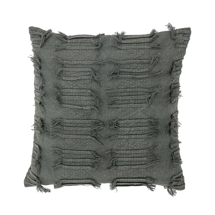Coussin Gyta, vert, coton