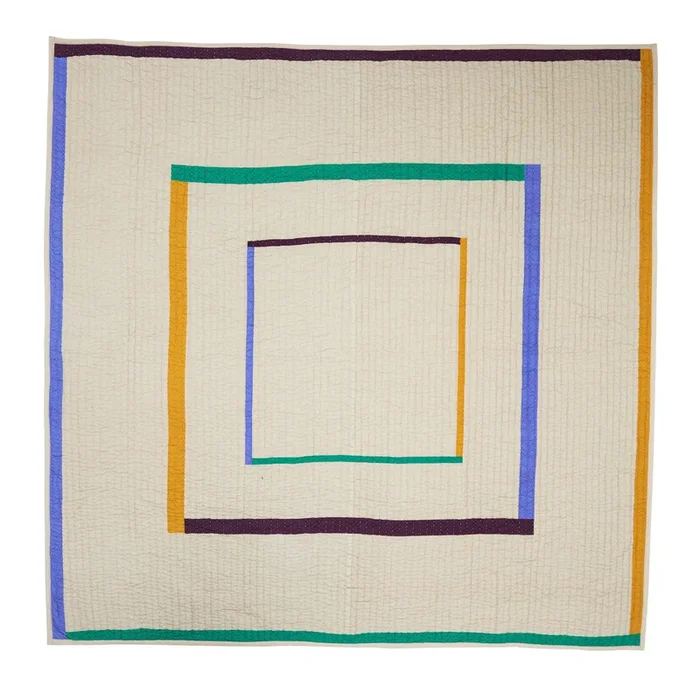 Couvre-lit quilté « Twist Square »